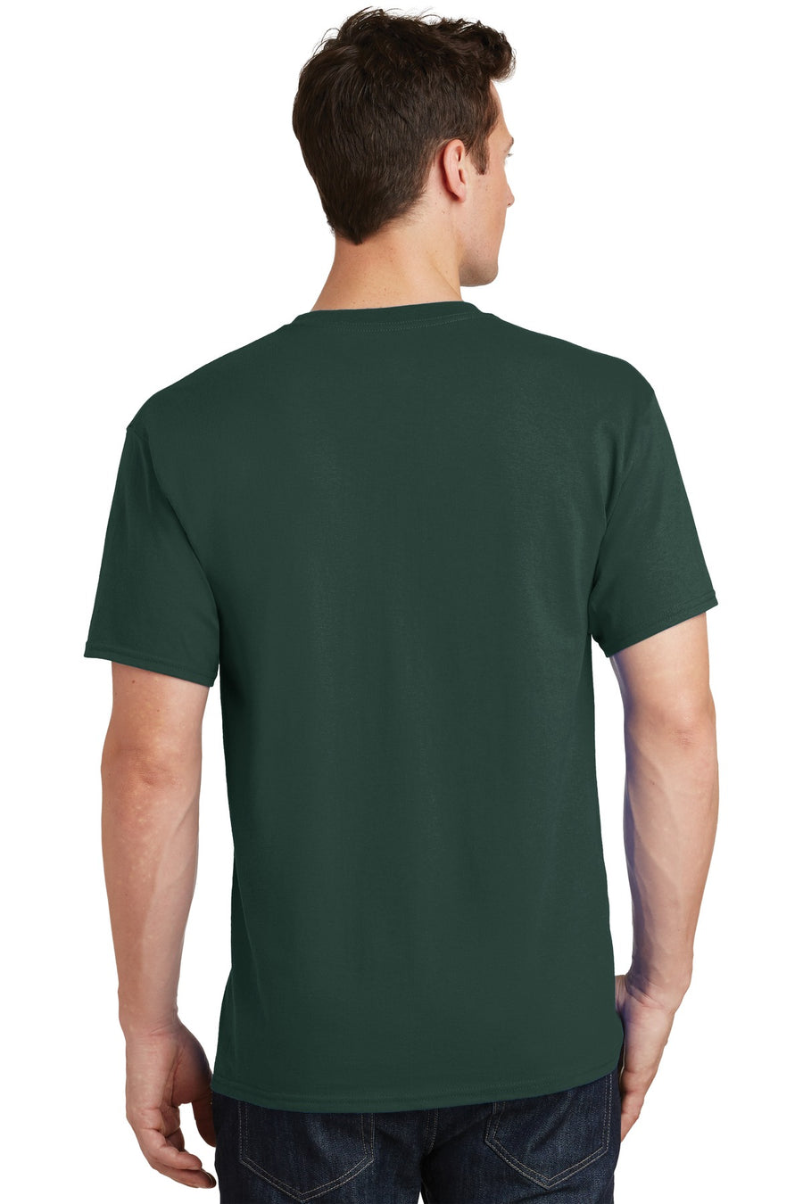 Unisex Core Cotton Tee - Dark Green