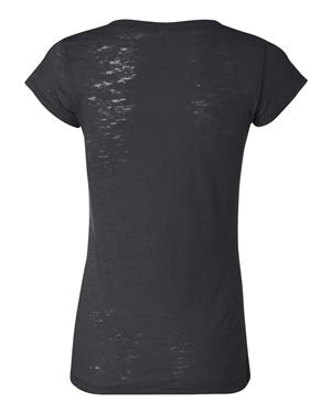 Women's Burnout Tee - Black