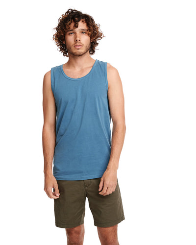 Unisex Inspired Dye Tank - Blue Jean