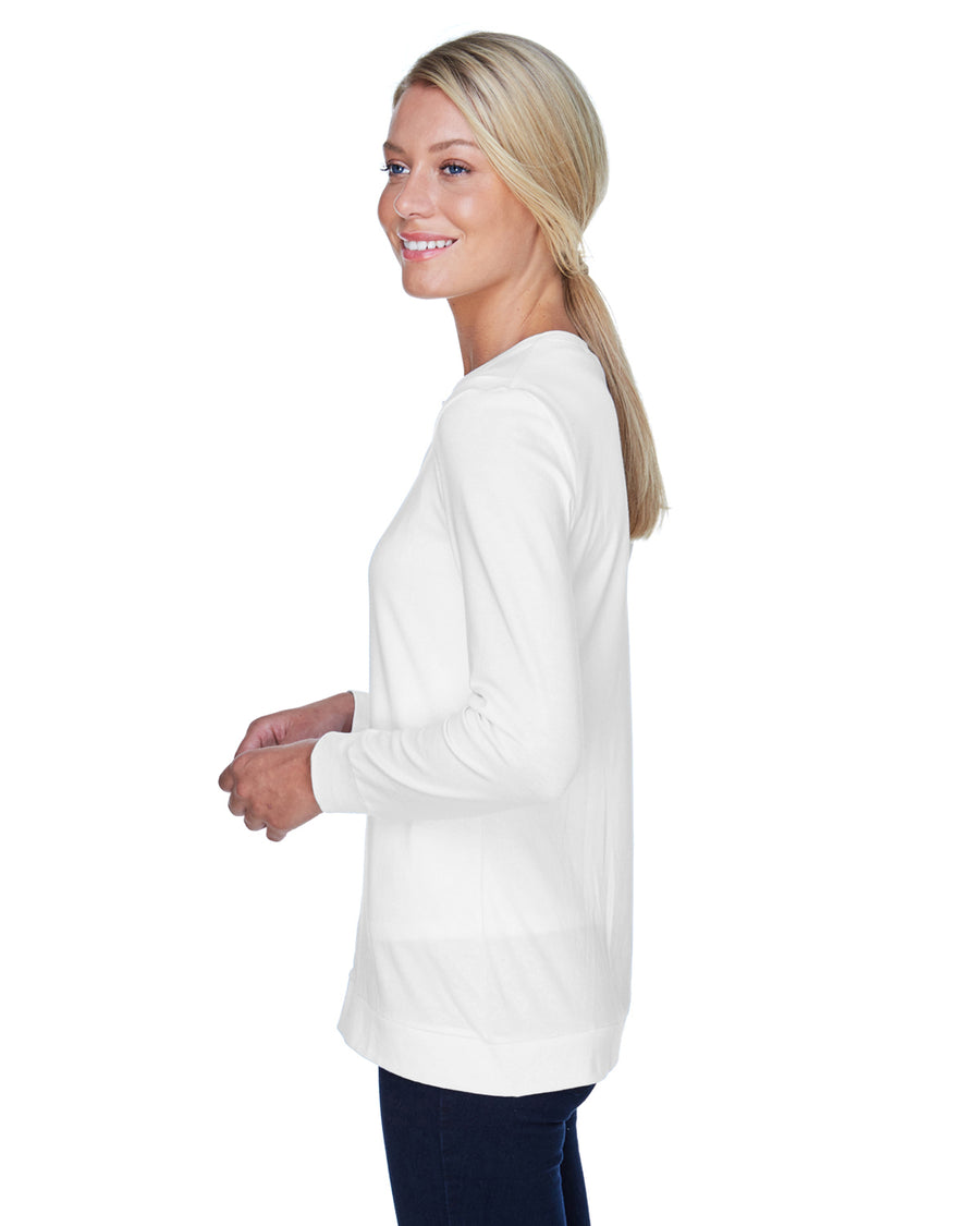 Women's Perfect Fit™ Ribbon Cardigan - White