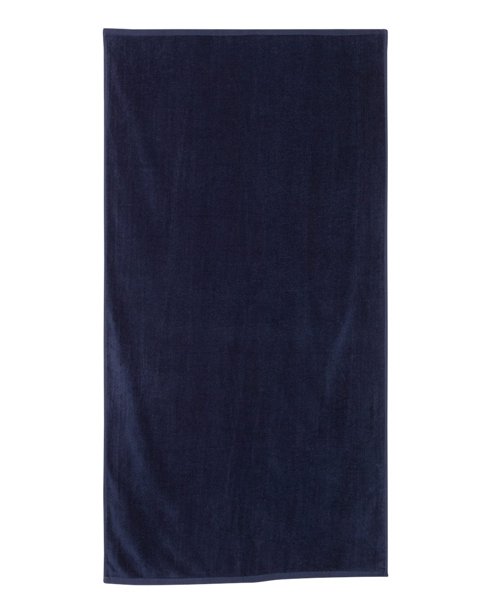 Velour Beach Towel - Navy