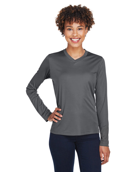 Women's Zone Performance Long-Sleeve T-Shirt - Sport Graphite