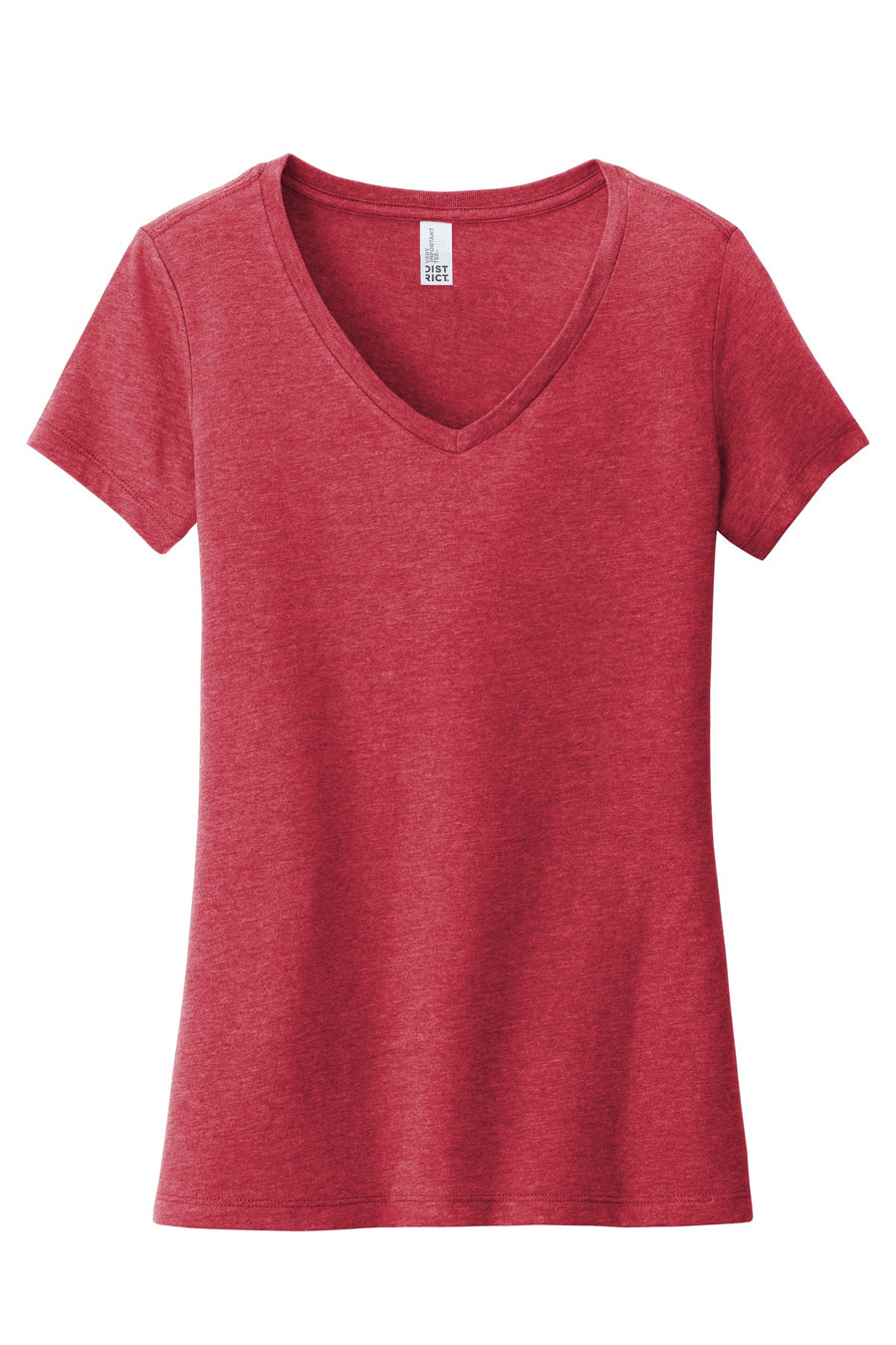 Women's Very Important Tee V-Neck - Heather Red