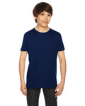 Youth Fine Jersey Short-Sleeve T-Shirt - Navy