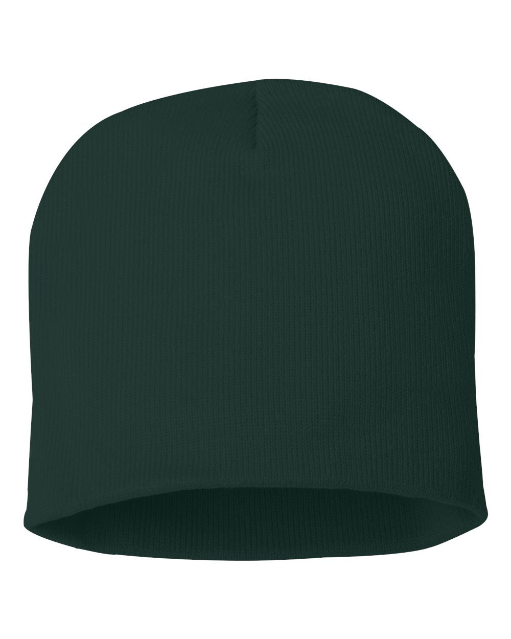 8" Knit Beanie - Forest