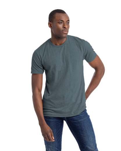 Unisex CVC Crewneck T-Shirt - Indigo
