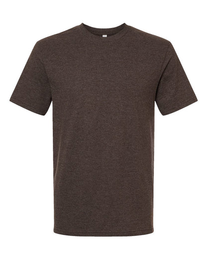 Unisex CVC T-Shirt - Heather Brown