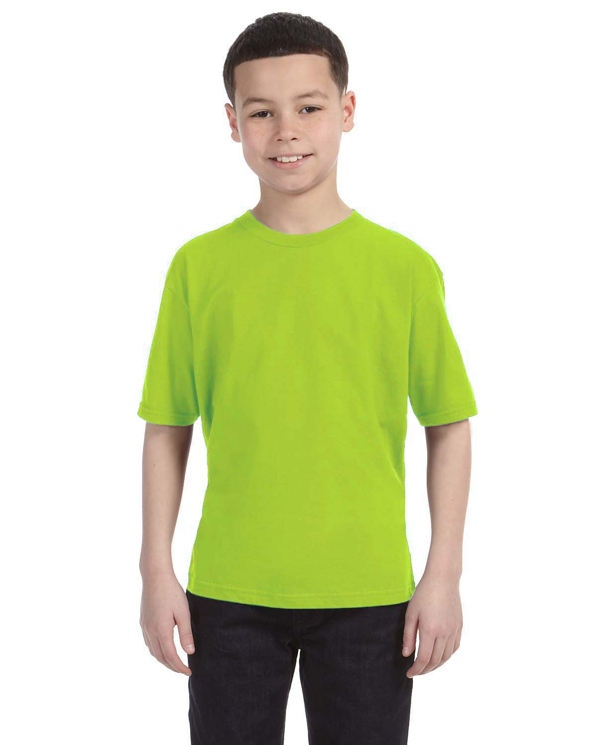 Youth Lightweight T-Shirt - Neon Green