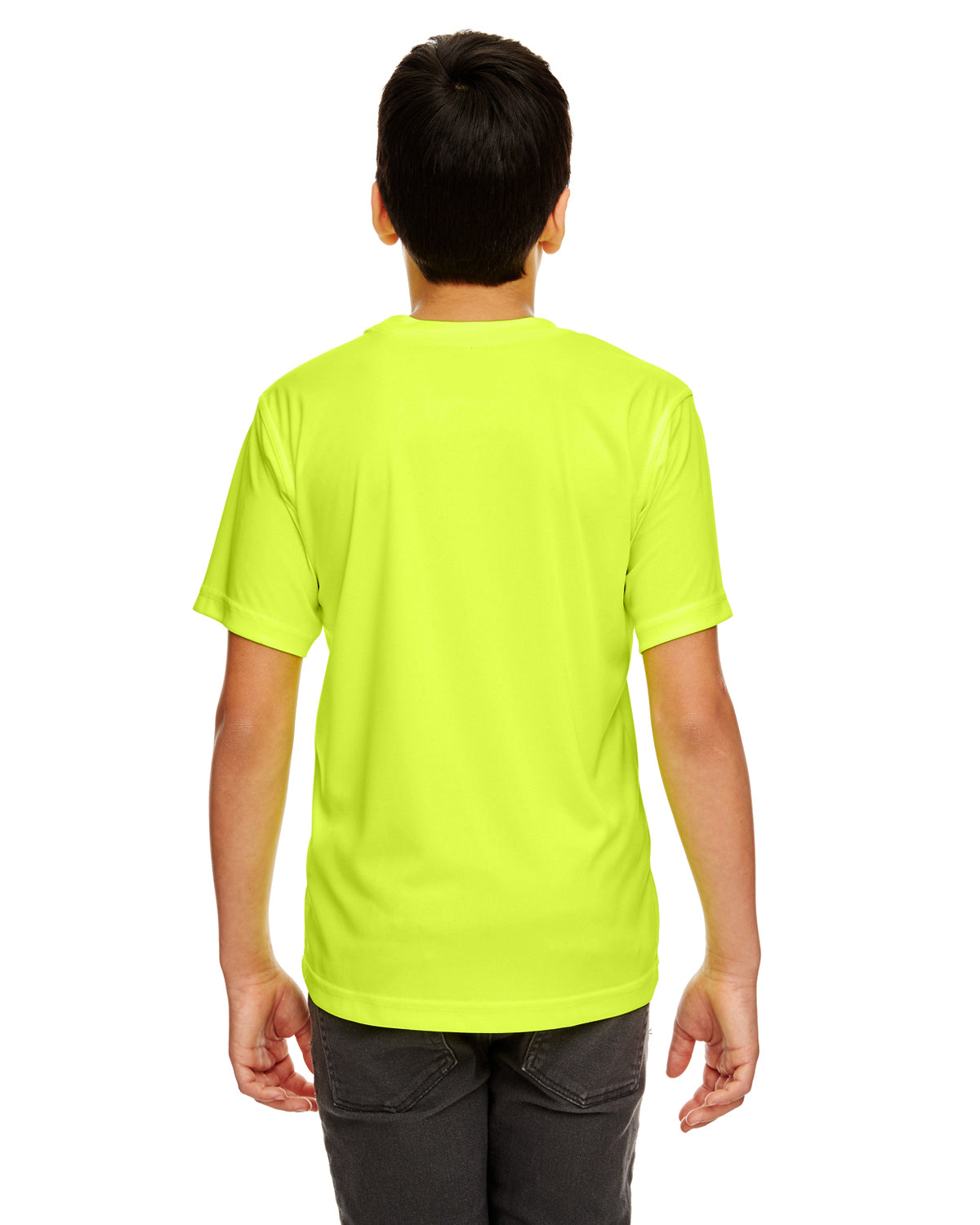 Youth Cool & Dry Sport Performance Interlock T-Shirt - Bright Yellow