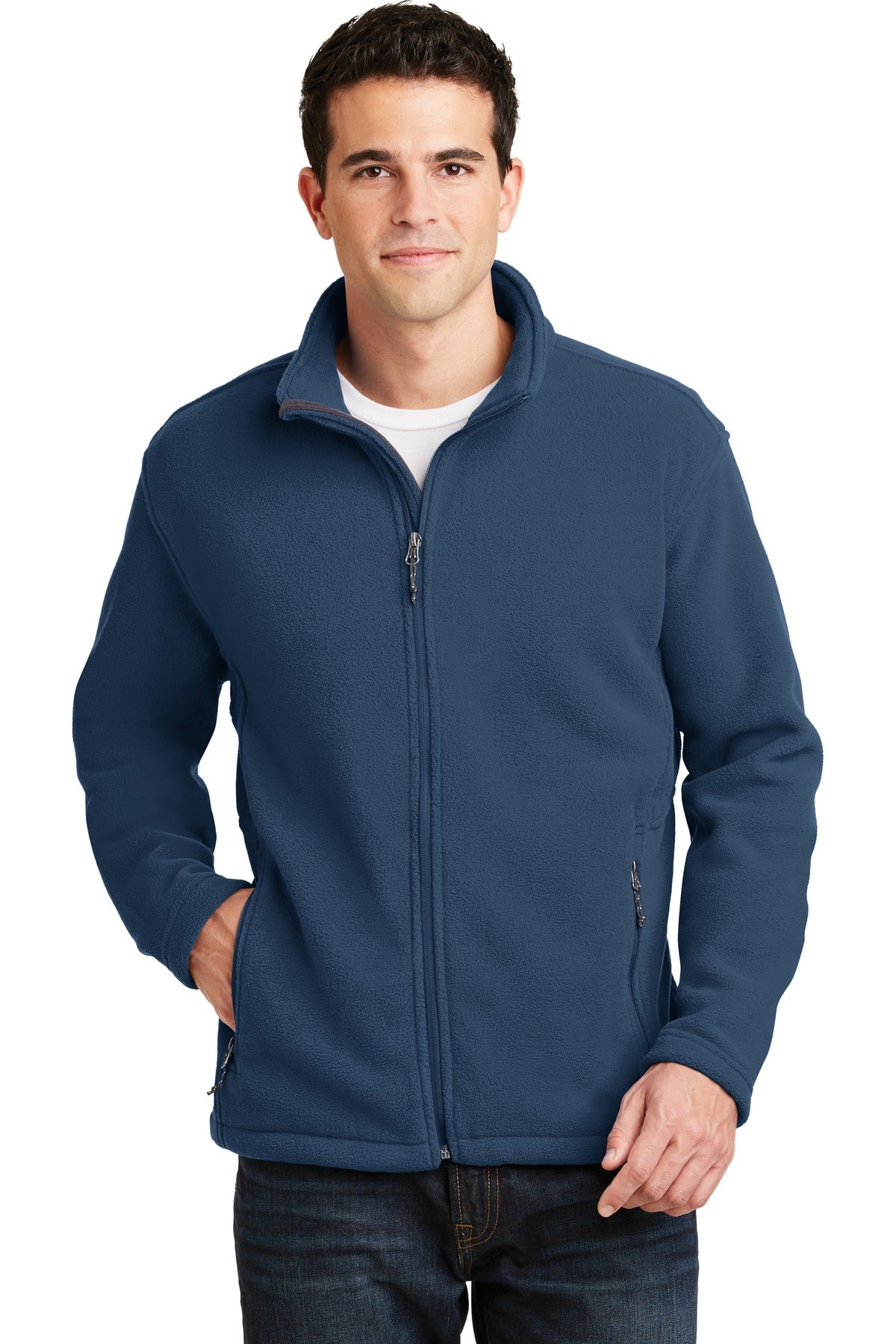 Unisex Value Fleece Jacket - Insignia Blue