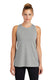 Sport-Tek LST402 - Women's PosiCharge Tri-Blend Wicking Tank - Light Gray Heather