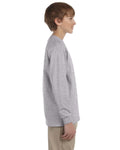 Youth Ultra Cotton® 6 oz. Long-Sleeve T-Shirt - Sport Gray