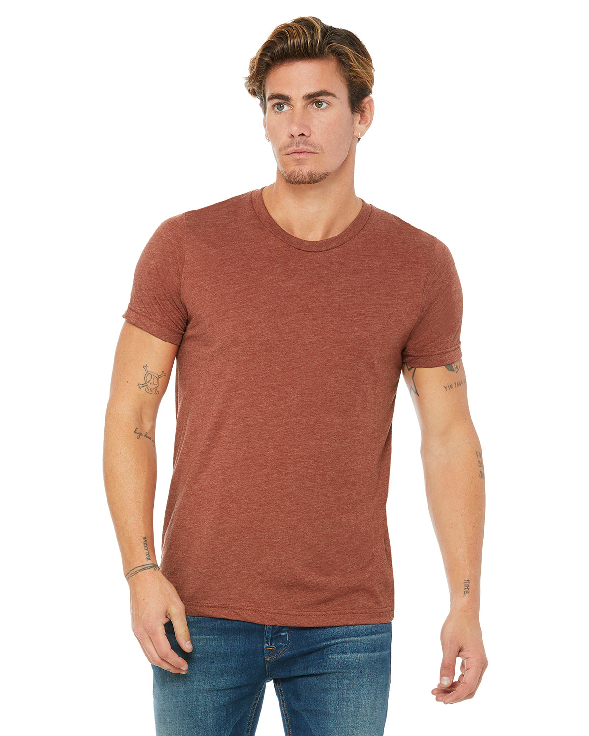 Unisex Triblend T-Shirt - Clay Triblend