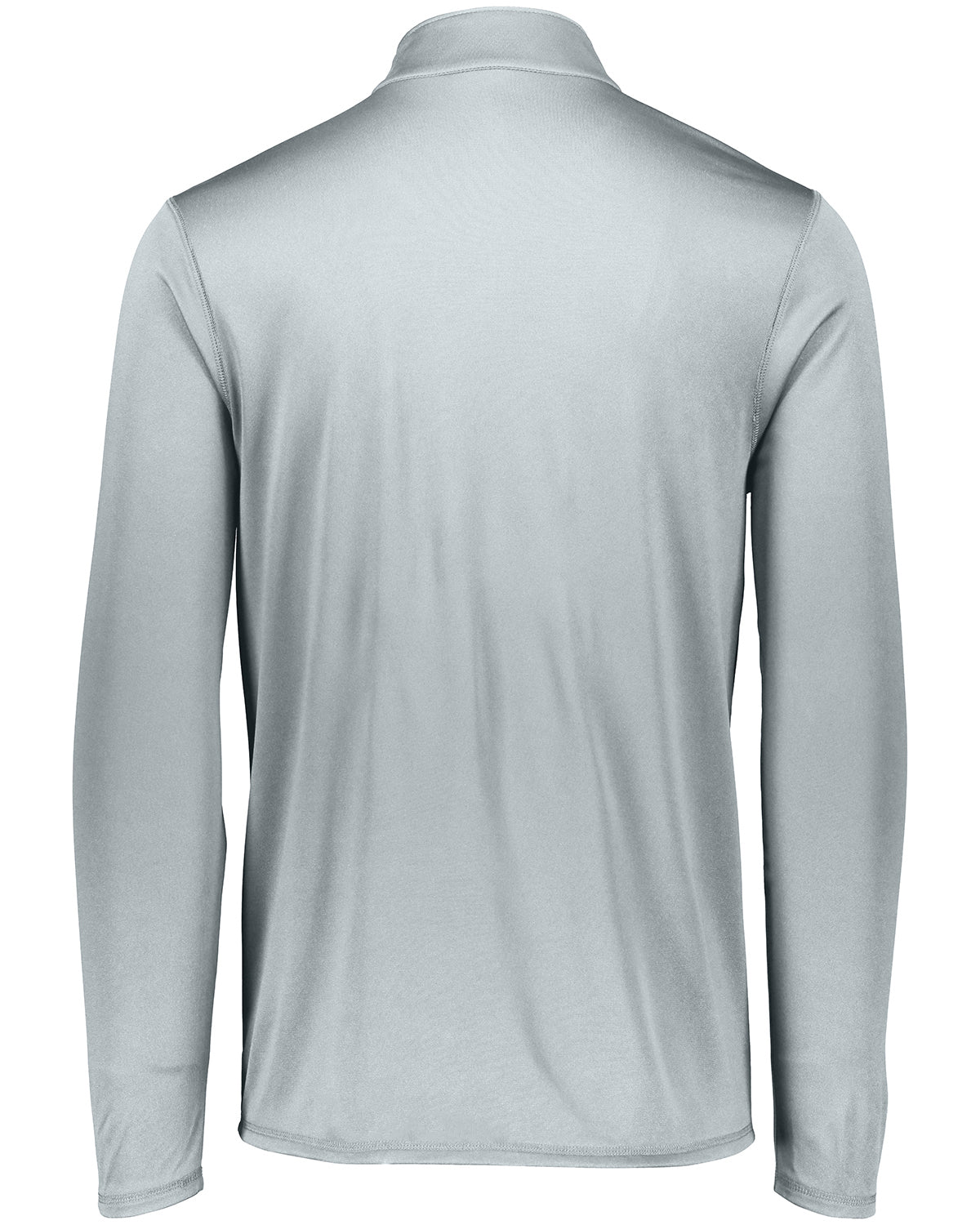 Unisex Attain Quarter-Zip Pullover - Silver