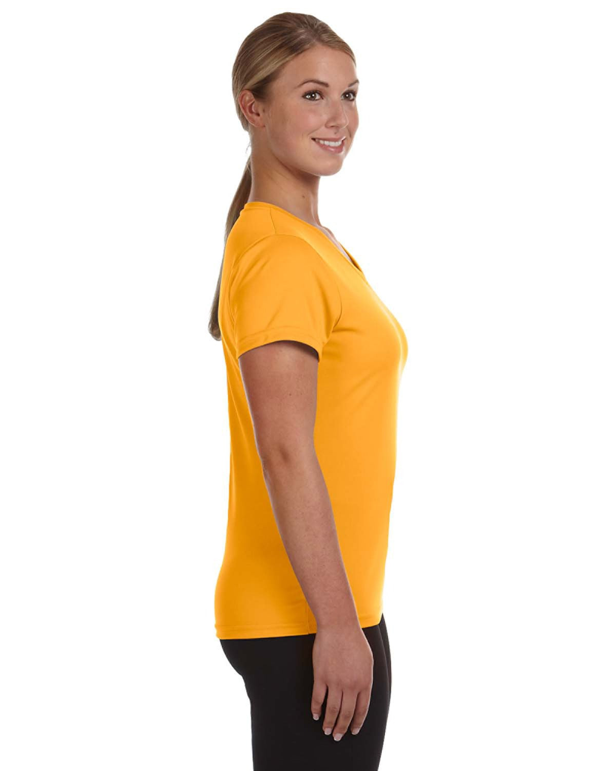 Women's Wicking T-Shirt - Gold