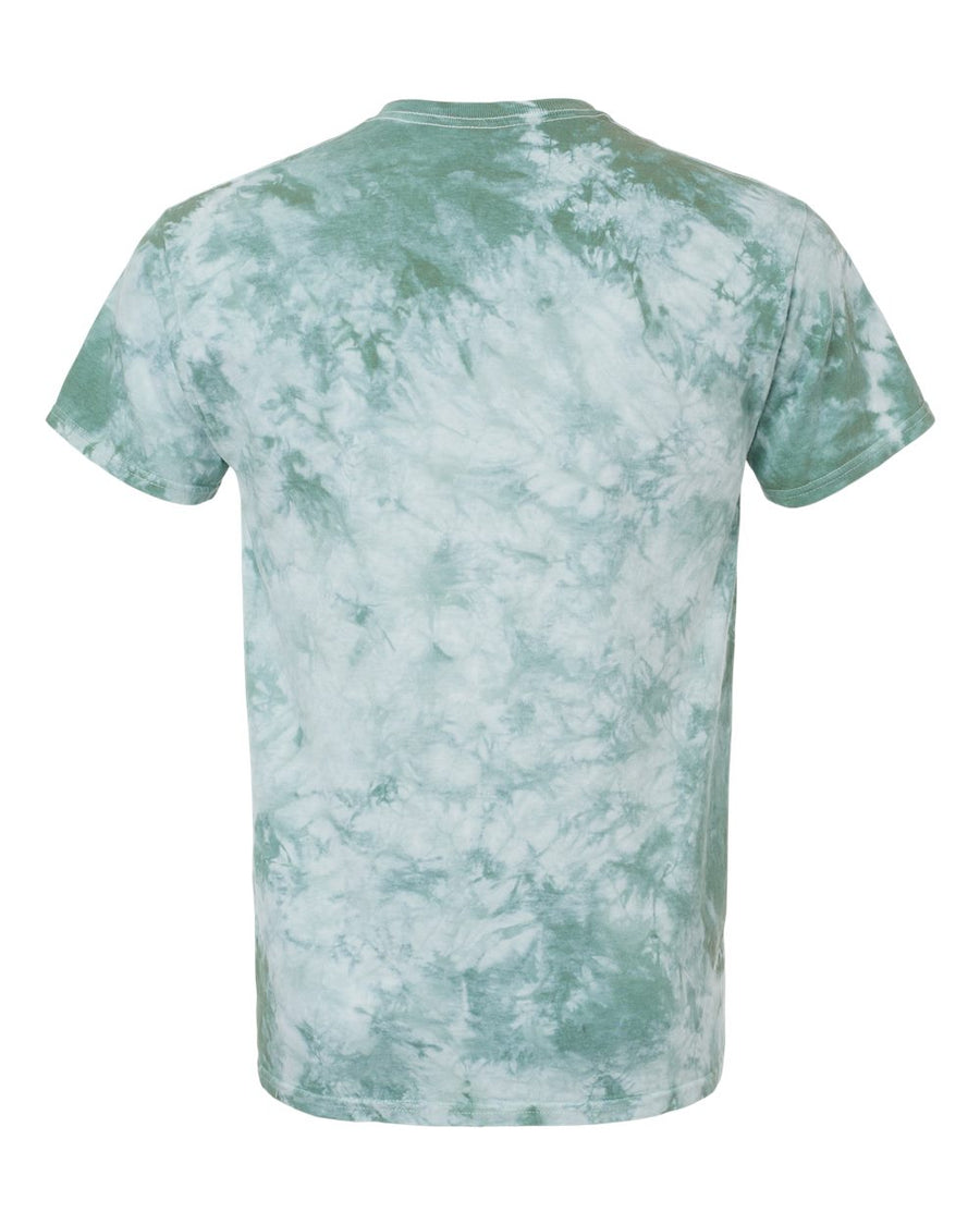 Crystal Tie Dye T-Shirt - Moss