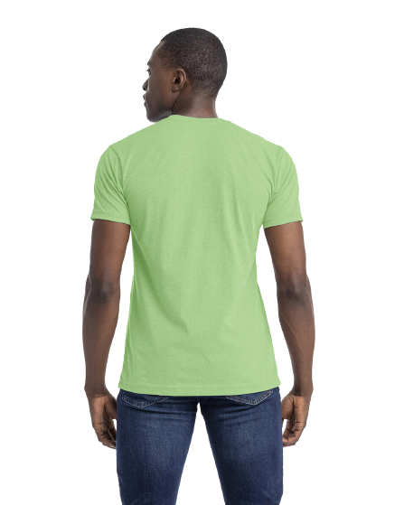 Unisex CVC Crewneck T-Shirt - Apple Green