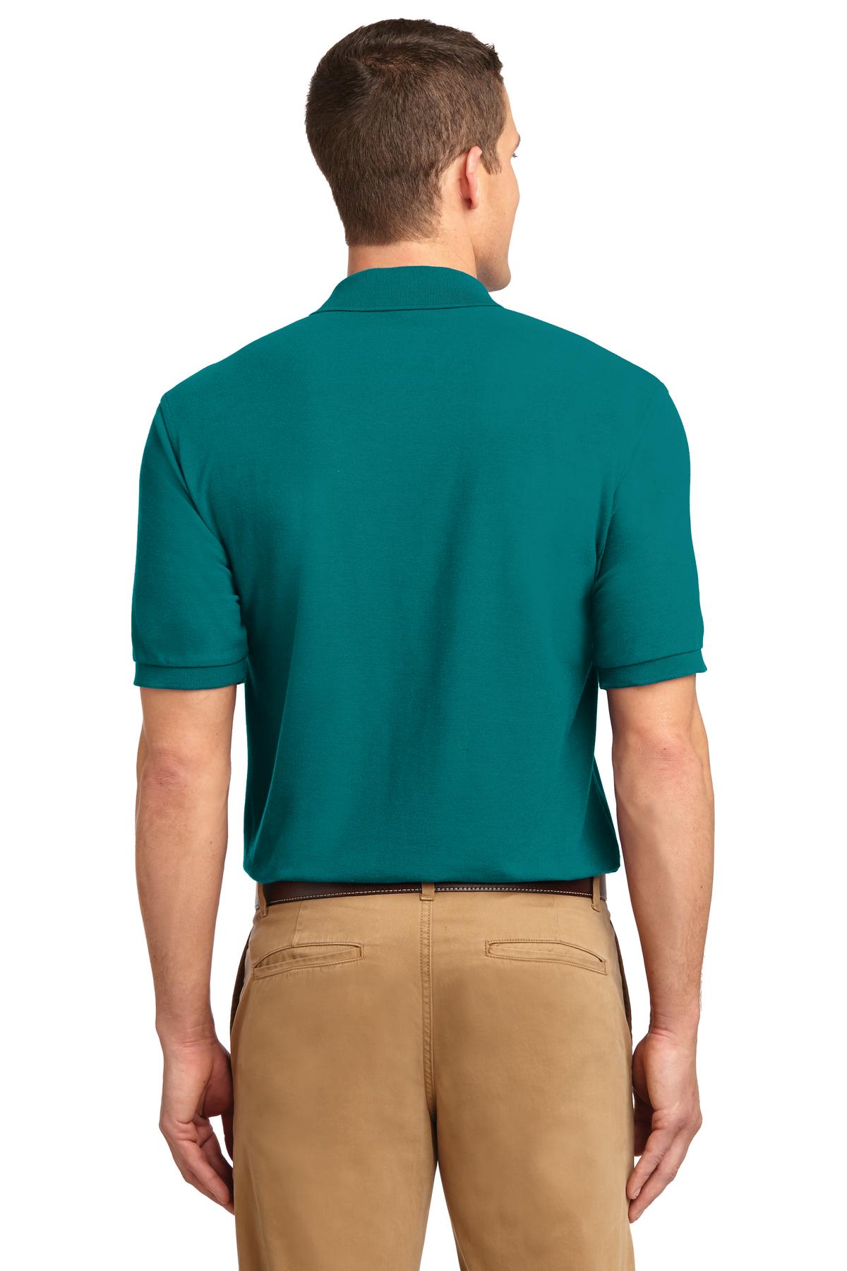 Unisex Silk Touch Polo - Teal Green
