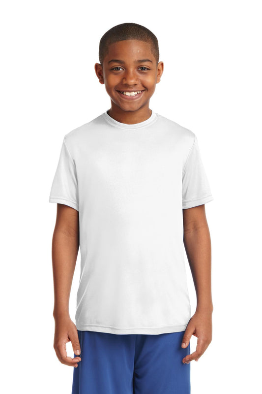 Youth PosiCharge Competitor Tee - White