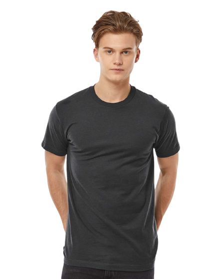 Unisex Fine Jersey Tee - Coal