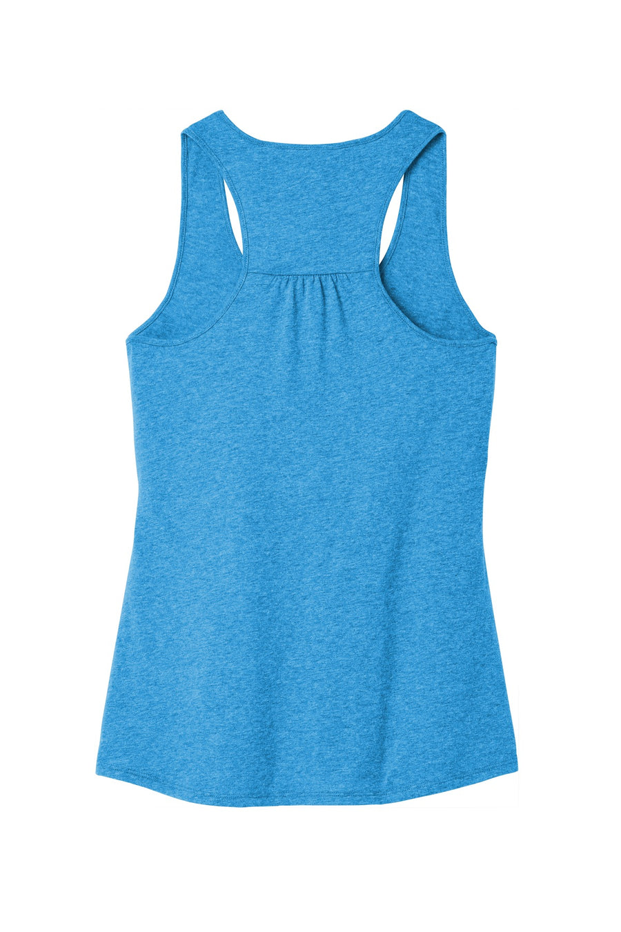 Women's V.I.T. Gathered Back Tank - Heather Bright Turquoise