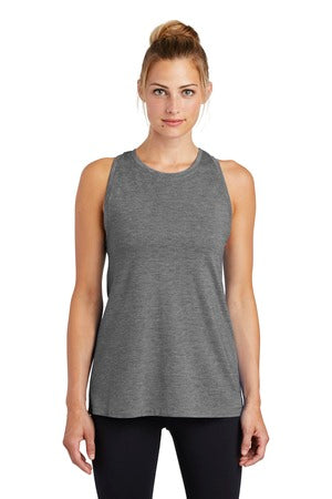 Women's PosiCharge Tri-Blend Wicking Tank - Dark Gray Heather