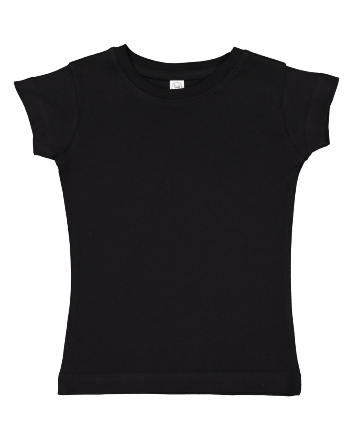 Toddler Girls' Fine Jersey T-Shirt - Black