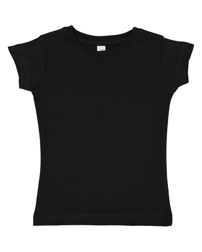 Toddler Girls' Fine Jersey T-Shirt - Black