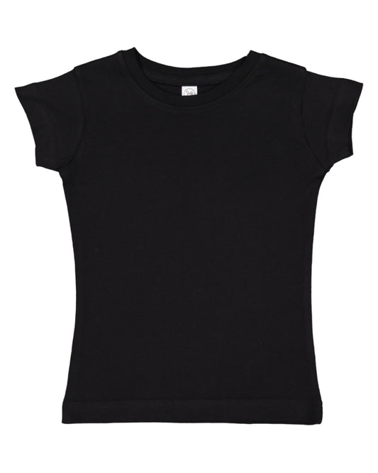 Toddler Girls' Fine Jersey T-Shirt - Black