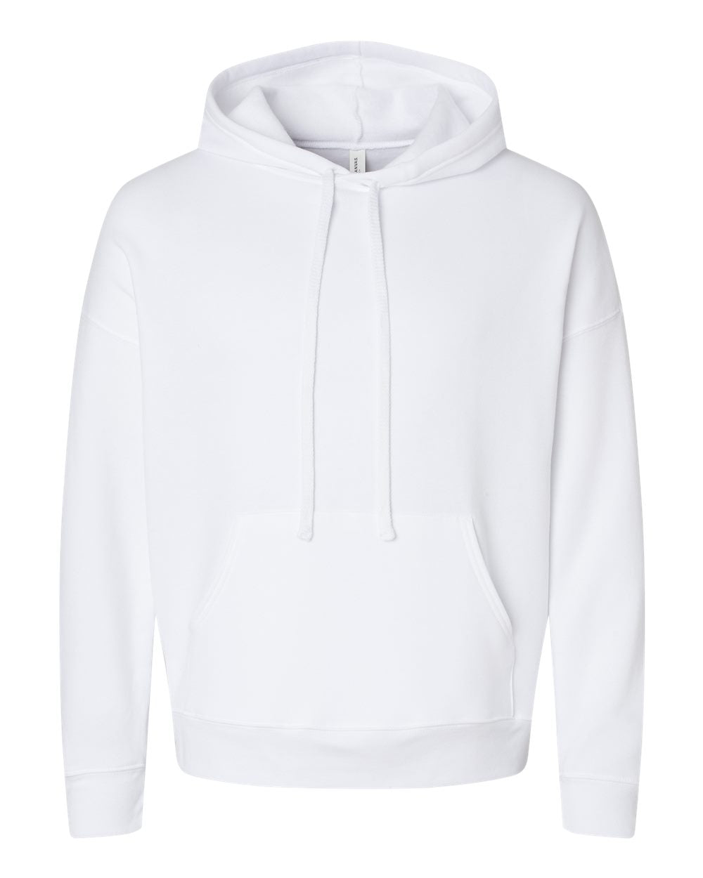 Unisex Sponge Fleece Pullover DTM Hoodie - White