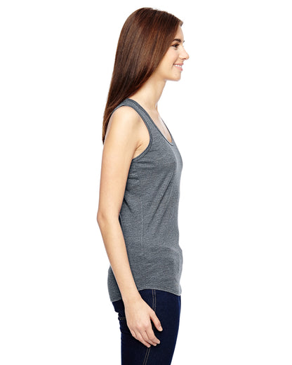 Women's Triblend Racerback Tank - Heather Graphite