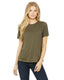 Bella + Canvas 6413 - Women's Triblend Relaxed Jersey Short-Sleeve T-Shirt - Olive Triblend