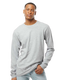 Tultex 0291TC - Unisex Heavyweight Long Sleeve Tee - Heather Grey