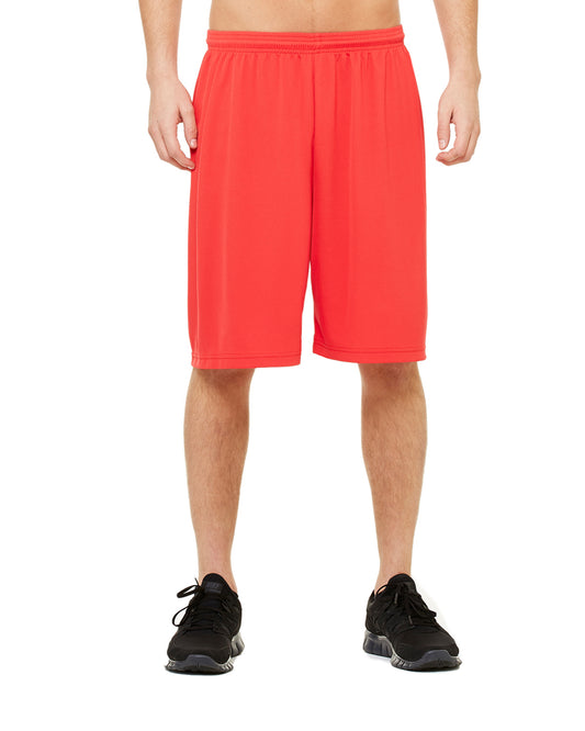 Unisex Mesh 9" Short - Sport Red