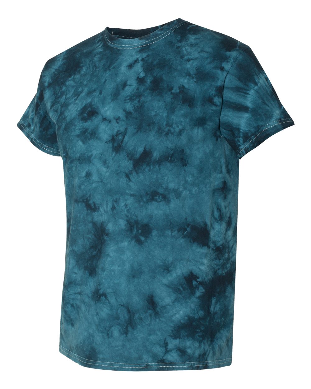 Crystal Tie Dye T-Shirt - Navy