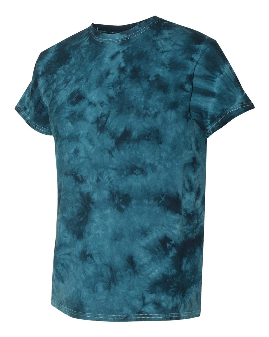 Crystal Tie Dye T-Shirt - Navy