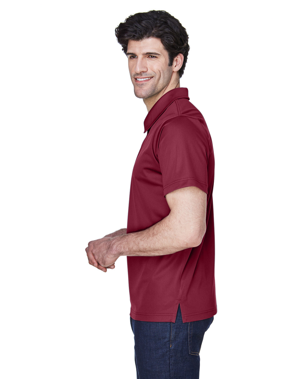 Men's Command Snag Protection Polo - Sport Maroon