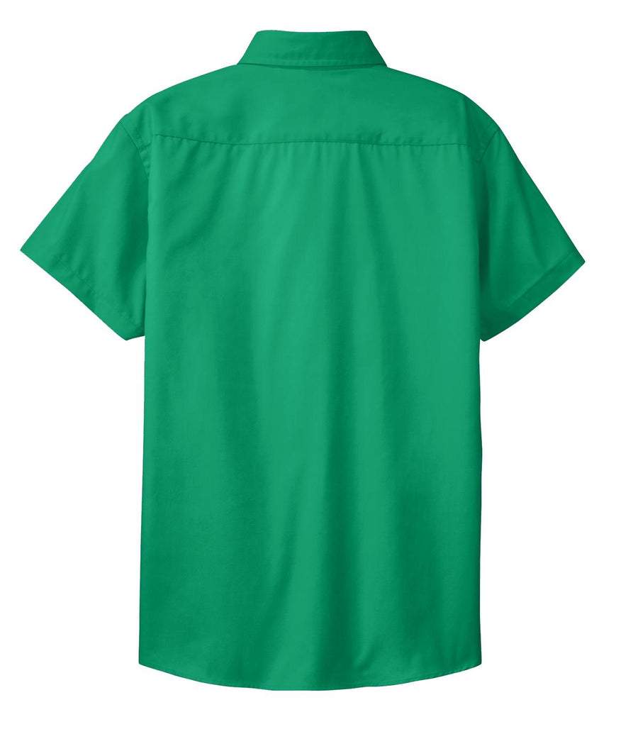 Women's Short Sleeve Easy Care Shirt - Court Green