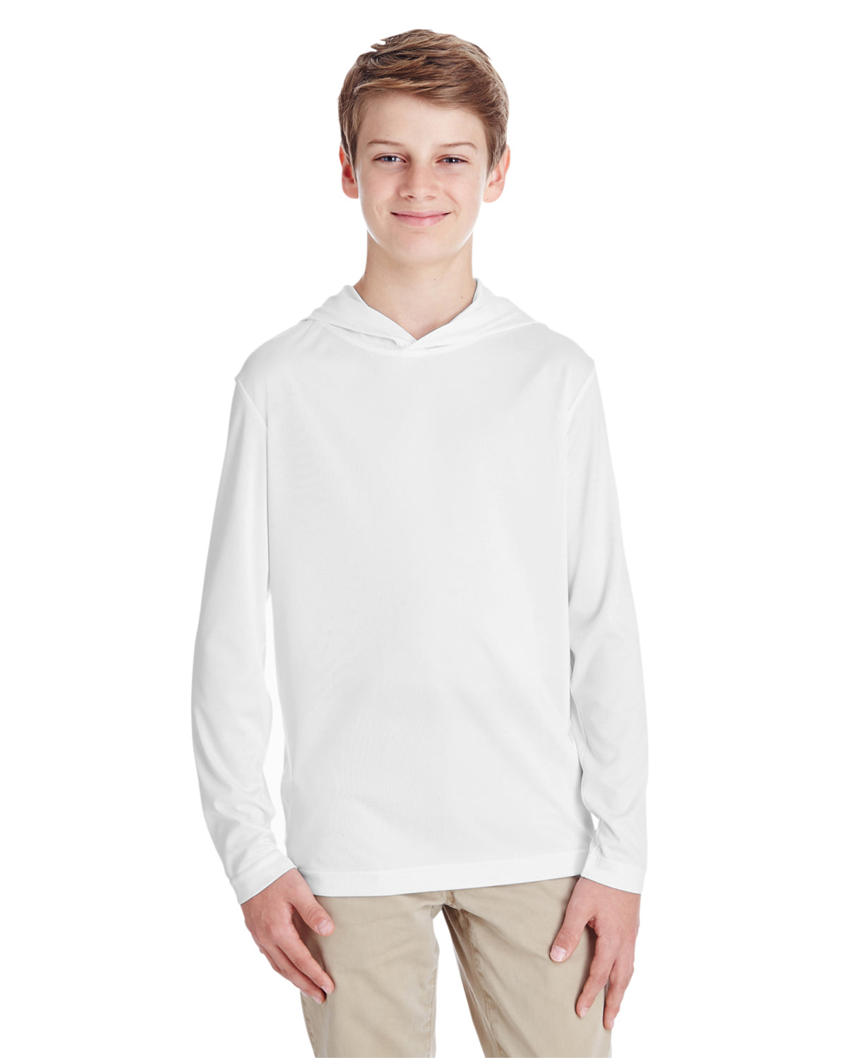 Youth Zone Performance Hoodie - White