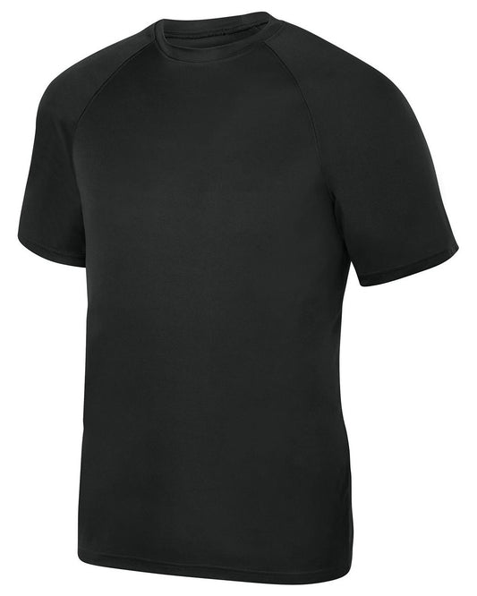 Unisex Attain Wicking Short-Sleeve T-Shirt - Black