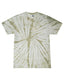 Tie-Dye CD100 - Unisex 100% Cotton T-Shirt - SPIDER OLIVE