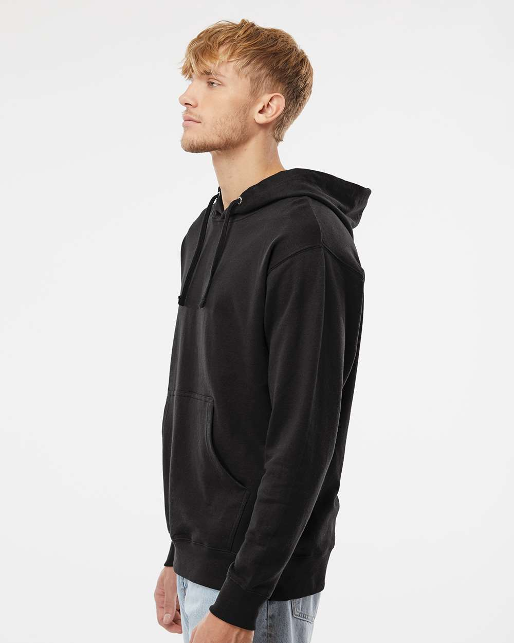 Unisex Midweight Hoodie - Black