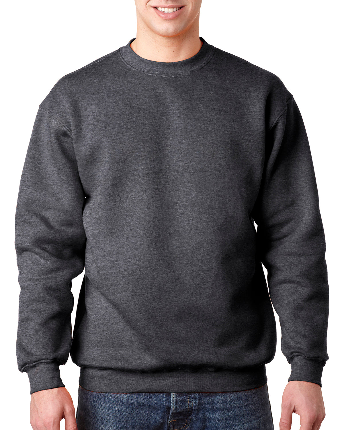 Unisex 80/20 Heavyweight Crewneck Sweatshirt - Charcoal Heather