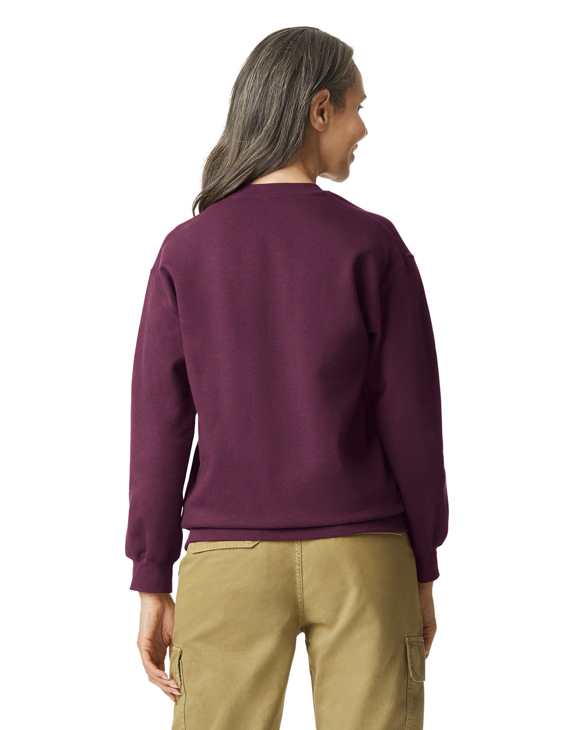 Softstyle Crewneck Sweatshirt - Maroon