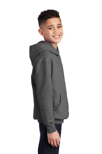 Youth Core Fleece Pullover Hoodie - Graphite Heather