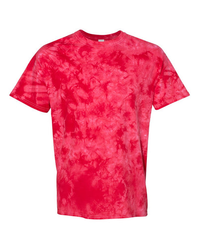 Crystal Tie Dye T-Shirt - Red