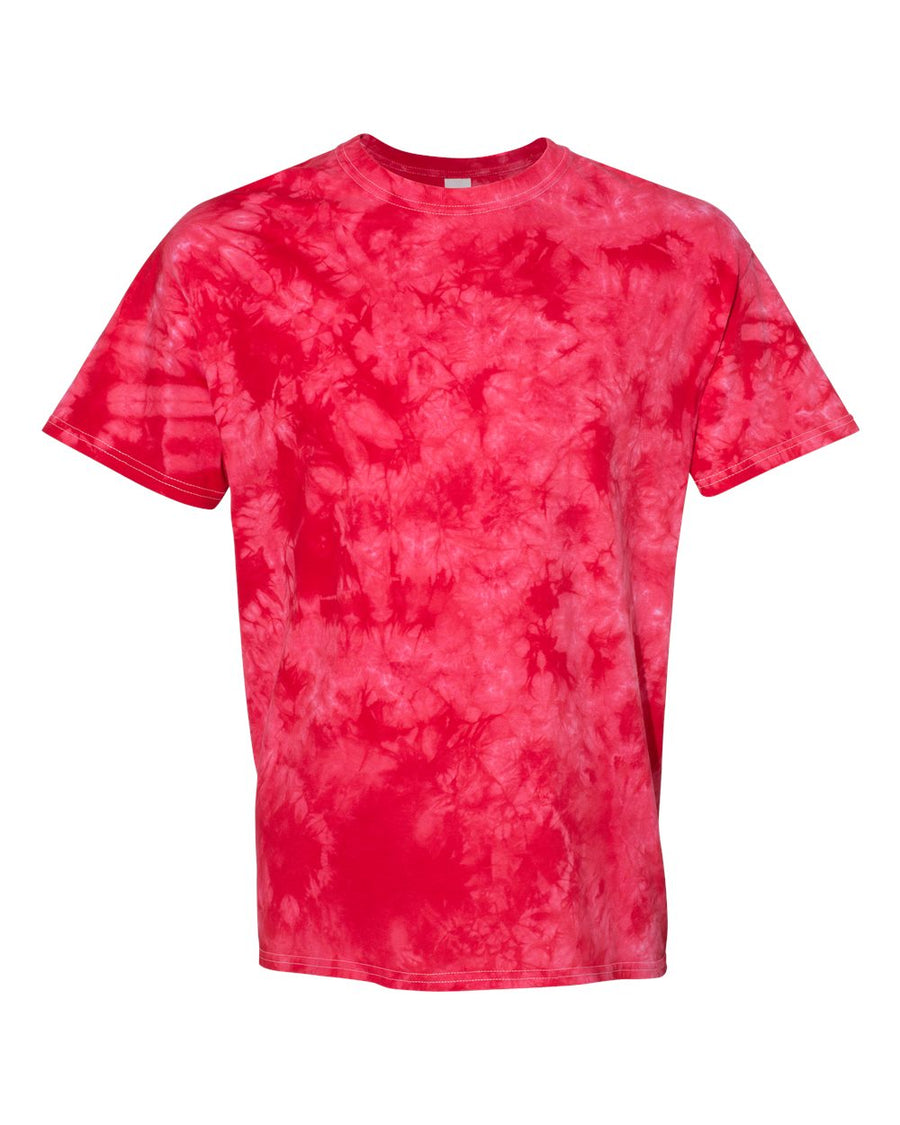 Crystal Tie Dye T-Shirt - Red