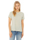Bella + Canvas 6400CVC - Women's Heathered Relaxed Jersey Short-Sleeve T-Shirt - Heather Prism Natural