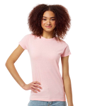 Women's Slim Fit Fine Jersey Tee - Pink