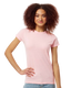 Tultex 0213TC - Women's Slim Fit Fine Jersey Tee - Pink